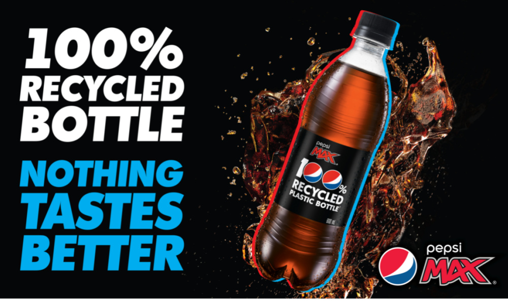 Nothing tastes better than a 100 per cent recycled bottle': Pepsi Max  debuts new recycling campaign